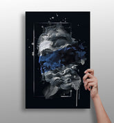 Poseidon Blue Aluminum Print.